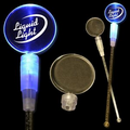 9" Blue Round Light-Up Cocktail Stirrers